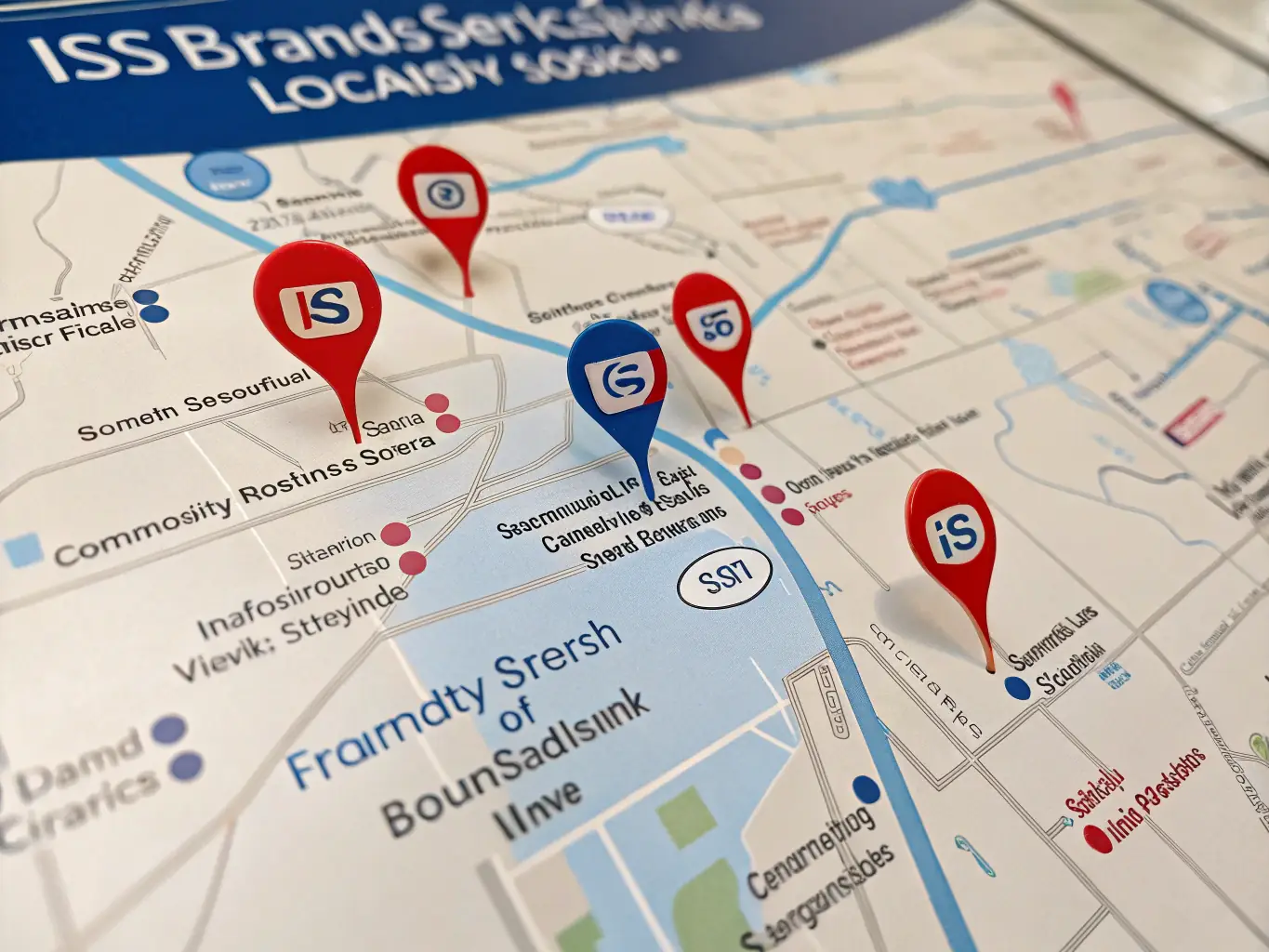 A map of the United States with pins indicating various locations where Network Cabling Atlanta has provided network cabling services, emphasizing their nationwide service capabilities.